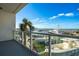 Spacious balcony offering stunning views of the marina and waterfront at 870 N Osceola Ave, Clearwater, FL 33755