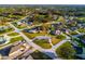 Aerial shot of the property showcasing its location within the neighborhood at 9170 Dupont Ave, Spring Hill, FL 34608