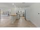 Modern kitchen featuring stainless steel appliances and wood countertops at 9862 48Th N Ave, St Petersburg, FL 33708
