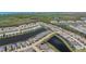 Aerial view of the community featuring water views, neighborhood, and nature at 14191 Heritage Landing Boulevard # 1234, Punta Gorda, FL 33955