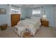 Serene bedroom with soft colors, natural light, and ample closet space at 3111 Teal Ter, Safety Harbor, FL 34695
