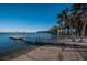 Scenic boat ramp area with calm waters, offering convenient access for boating and recreational activities at 3111 Teal Ter, Safety Harbor, FL 34695