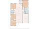 Detailed floor plan showcasing the layout of the house at 4104 E Comanche Ave, Tampa, FL 33610