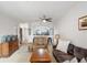 Bright living area with open layout to the kitchen, perfect for entertaining and everyday living at 4516 Seagull Dr # 614, New Port Richey, FL 34652