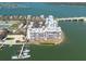 Stunning waterfront condo with boat docks, pool and beautiful views of the bay and nearby bridge at 500 Treasure Island Cswy # 402, Treasure Island, FL 33706