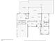 Detailed floor plan showcasing layout with kitchen, living spaces, bedrooms, bathrooms, and a spacious pool area at 8000 13Th S Ave, St Petersburg, FL 33707