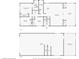 Detailed floor plan showcasing the layout of the home, including bedrooms, living areas, and basement at 9811 Memorial Hwy, Tampa, FL 33615