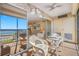 Balcony featuring seating with views of the cityscape and the waterfront at 10355 Paradise Blvd # 614, Treasure Island, FL 33706