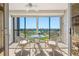 Balcony with seating featuring views of the city and water at 10355 Paradise Blvd # 614, Treasure Island, FL 33706