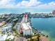 Expansive aerial view of the condo complex, revealing its desirable location near the beach and marina at 17735 Gulf Blvd # 204, Redington Shores, FL 33708