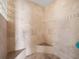 This tiled shower has dual seats at 17735 Gulf Blvd # 204, Redington Shores, FL 33708