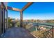 Balcony view of the water and city, and a metal railing under a blue sky at 188 Brightwater Dr # 2, Clearwater Beach, FL 33767