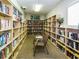 Cozy community library space with bookshelves filled with various books and seating at 1950 59Th N Ave # 212, St Petersburg, FL 33714