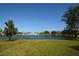 Scenic pond view from the property, showcasing the lush greenery and tranquil water at 1950 59Th N Ave # 212, St Petersburg, FL 33714