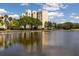 Enjoy the beautiful pond view from the property at 2617 Cove Cay Dr # 710, Clearwater, FL 33760