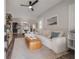 Open-concept living room with modern furniture and elegant decor at 311 W Chelsea St, Tampa, FL 33603