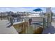 Boat docked along private dock at 5722 Biscayne Ct # 308, New Port Richey, FL 34652