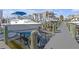 Condo community boat dock and boat slip at 5722 Biscayne Ct # 308, New Port Richey, FL 34652