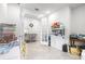 Bright office space featuring french doors and neutral decor, great for a home business at 8435 Ocean Tides Cv, Parrish, FL 34219