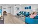 Inviting living room featuring stylish decor, comfortable seating, and plenty of natural light at 9715 Harrell Ave # 22, Treasure Island, FL 33706