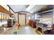 Organized workshop featuring storage shelves and workbench, perfect for hobbies at 1015 55Th S Ave, St Petersburg, FL 33705