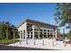 Stunning clubhouse with modern architecture, perfect for community gatherings and events at 10410 Cross River Trl, Parrish, FL 34219