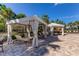 Relaxing poolside cabanas with comfortable lounge chairs, providing shade and privacy at 11257 Egeria Dr, Odessa, FL 33556