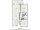 Floorplan of the property showing dimensions of rooms and layout of entire unit at 139 Bluff View Dr # 105, Belleair Bluffs, FL 33770