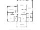 Detailed floor plan showcasing the layout of the home with labelled rooms and dimensions at 930 40Th Ne Ave, St Petersburg, FL 33703