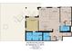 Floor plan of the unit displaying the layout, including living spaces and patio at 146 4Th Ne Ave # 204, St Petersburg, FL 33701