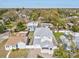 Aerial view of a well-maintained home featuring a new roof in a beautiful neighborhood at 1753 25Th N Ave, St Petersburg, FL 33713