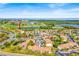 Aerial view of the neighborhood and golf course at 2073 Skimmer W Ct # 211, Clearwater, FL 33762