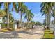 Gated entrance to a desirable community with mature landscaping and controlled access for added security at 2073 Skimmer W Ct # 211, Clearwater, FL 33762