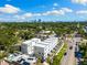 Aerial view of a modern apartment complex situated in a neighborhood near downtown at 2205 16Th N St, St Petersburg, FL 33704