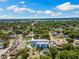 Beautiful aerial perspective of townhomes surrounded by trees, highlighting the neighborhood layout at 2205 16Th N St, St Petersburg, FL 33704