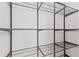 Spacious closet with a modern adjustable shelving system at 2205 16Th N St, St Petersburg, FL 33704
