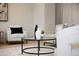 Bright living room with comfortable seating, a glass coffee table, and contemporary decor at 2205 16Th N St, St Petersburg, FL 33704