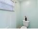 Powder room with toilet and flower vase at 3613 Pendleton Way, Land O Lakes, FL 34639