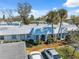 Scenic aerial view of the neighborhood showcasing lush landscaping at 4222 Richmere Dr # 4222, New Port Richey, FL 34652