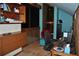 Bright office space overlooking the living room below with tons of natural lighting at 7219 Williams S Dr, St Petersburg, FL 33705