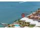 Waterfront condo with access to the beach and pool on a sunny day at 7310 Sunshine Skyway S Ln # 219, St Petersburg, FL 33711