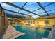 Relaxing screened pool area with ample space for entertaining and enjoying the Florida sunshine at 8841 W Millpoint Rd, Riverview, FL 33578