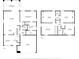 Detailed floor plan showcasing the layout of the home at 19122 Sunset Bay Dr, Land O Lakes, FL 34638