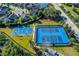 Community sports courts for tennis and basketball offer recreation close to home at 19122 Sunset Bay Dr, Land O Lakes, FL 34638
