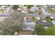 Aerial view of home and neighborhood at 5317 Tammy Ln, Holiday, FL 34690
