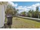 Waterfront backyard offers an extensive wooden dock, and a firepit at 106 W North Branch Rd, Ruskin, FL 33570