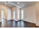 Living Room is a bright and airy space. A doorway leads to a bathroom at 14334 Channel Dr, Largo, FL 33774