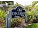 A welcoming sign for John R. Bonner Nature Park with lush greenery surrounding it at 14334 Channel Dr, Largo, FL 33774