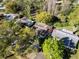 Birds eye view of the community featuring mature trees and well maintained homes at 1434 Glengarry Dr, Palm Harbor, FL 34684