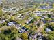 Neighborhood aerial view, walking distance to the community clubhouse and complex at 1434 Glengarry Dr, Palm Harbor, FL 34684